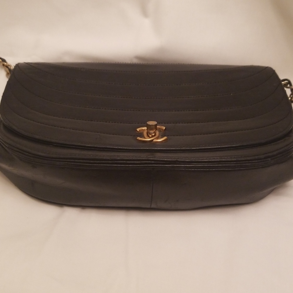 Sold via Mer. Chanel Vintage Classic flap bag - Picture 4 of 6